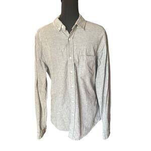 ASOS Design Light Grey Long Sleeve Button Up Shirt | Modern Classic